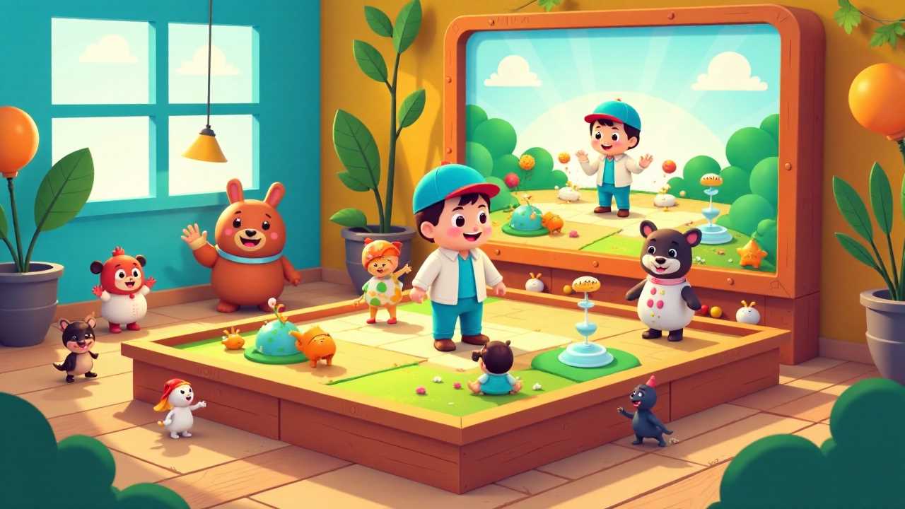 Creating Whimsical and Vibrant Cartoon Style Art for Playful Childrens Mobile Games: A Guide to Characters, Animations, and Illustrations